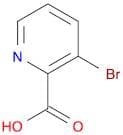 2-​Pyridinecarboxylic acid, 3-​bromo-
