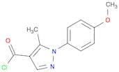 1-(4-Methoxyphenyl)-5-methyl-1h-pyrazole-4-carbonyl chloride
