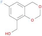 4H-1,3-Benzodioxin-8-methanol, 6-fluoro-