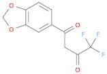 1-(1,3-Benzodioxol-5-yl)-4,4,4-trifluorobutane-1,3-dione
