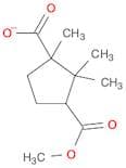 3-(Methoxycarbonyl)-1,2,2-trimethylcyclopentanecarboxylic acid
