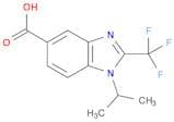 1-Isopropyl-2-(trifluoromethyl)-1H-benzimidazole-5-carboxylic acid