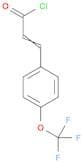 3-[4-(Trifluoromethoxy)phenyl]prop-2-enoyl chloride