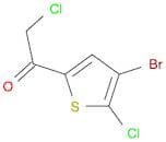 1-(4-bromo-5-chlorothiophen-2-yl)-2-chloroethan-1-one