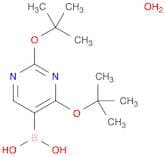 2,4-Di(tert-butoxy)pyrimidin-5-ylboronic acid hydrate
