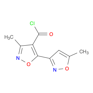 [3,5'-Biisoxazole]-4'-carbonyl chloride, 3',5-dimethyl-