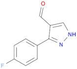 5-(4-Fluorophenyl)-1H-pyrazole-4-carbaldehyde