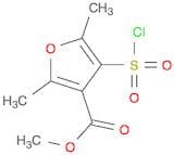 Methyl 4-(chlorosulfonyl)-2,5-dimethyl-3-furoate
