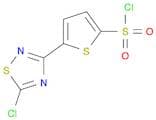 2-Thiophenesulfonyl chloride, 5-(5-chloro-1,2,4-thiadiazol-3-yl)-