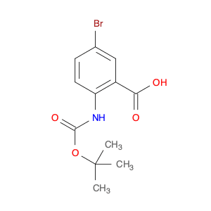 Benzoic acid, 5-bromo-2-[[(1,1-dimethylethoxy)carbonyl]amino]-