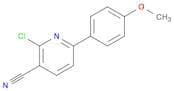2-Chloro-6-(4-methoxyphenyl)nicotinonitrile