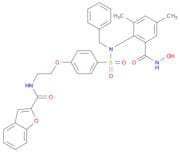 2-Benzofurancarboxamide, N-[2-[4-[[[2-[(hydroxyamino)carbonyl]-4,6-dimethylphenyl](phenylmethyl)am…