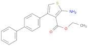 3-Thiophenecarboxylic acid, 2-amino-4-[1,1'-biphenyl]-4-yl-, ethyl ester