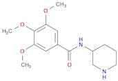 Benzamide, 3,​4,​5-​trimethoxy-​N-​3-​piperidinyl-