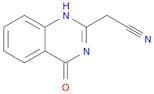 2-Quinazolineacetonitrile, 3,4-dihydro-4-oxo-