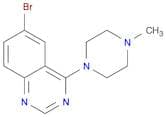 Quinazoline, 6-bromo-4-(4-methyl-1-piperazinyl)-