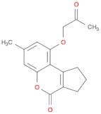 Cyclopenta[c][1]benzopyran-4(1H)-one, 2,3-dihydro-7-methyl-9-(2-oxopropoxy)-