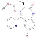 1H-1,4-Benzodiazepine-3-propanoic acid, 7-bromo-2,3-dihydro-2-oxo-5-(2-pyridinyl)-, methyl ester, …