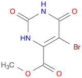 4-Pyrimidinecarboxylic acid, 5-bromo-1,2,3,6-tetrahydro-2,6-dioxo-, methyl ester