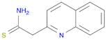 2-(quinolin-2-yl)ethanethioamide
