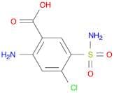 Benzoic acid, 2-amino-5-(aminosulfonyl)-4-chloro-