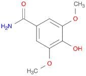 Benzamide, 4-hydroxy-3,5-dimethoxy-