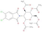 (3R,4R,5S,6R)-6-(Acetoxymethyl)-3-(5,6-dichloro-1,3-dioxoisoindolin-2-yl)tetrahydro-2H-pyran-2,4,5…