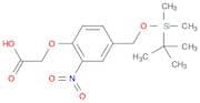2-[4-(tert-Butyldimethylsilyloxymethyl)-2-nitrophenoxy]acetic acid