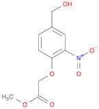 2-[4-(Hydroxymethyl)-2-nitrophenoxy]acetic acid methyl ester