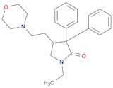 1-ethyl-4-[2-(morpholin-4-yl)ethyl]-3,3-diphenylpyrrolidin-2-one
