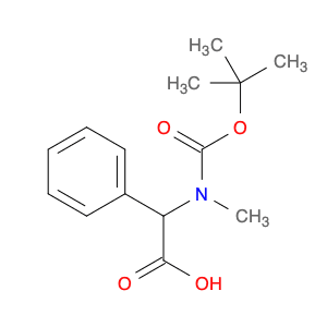 Benzeneacetic acid, α-[[(1,1-dimethylethoxy)carbonyl]methylamino]-