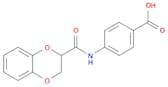 Benzoic acid, 4-[[(2,3-dihydro-1,4-benzodioxin-2-yl)carbonyl]amino]-