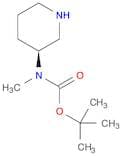 Carbamic acid, N-methyl-N-(3S)-3-piperidinyl-, 1,1-dimethylethyl ester