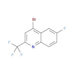 Quinoline, 4-bromo-6-fluoro-2-(trifluoromethyl)-