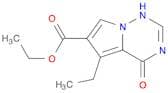 Ethyl 5-ethyl-4-hydroxypyrrolo[1,2-f][1,2,4]triazine-6-carboxylate