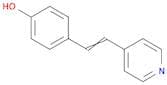 Phenol, 4-[2-(4-pyridinyl)ethenyl]-