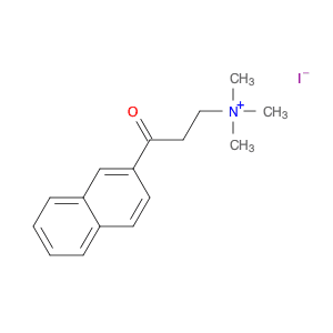 2-Naphthalenepropanaminium, N,N,N-trimethyl-γ-oxo-, iodide (1:1)