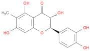 4H-1-Benzopyran-4-one, 2-(3,4-dihydroxyphenyl)-2,3-dihydro-3,5,7-trihydroxy-6-methyl-, (2R,3R)-
