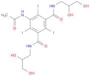 1,3-Benzenedicarboxamide, 5-(acetylamino)-N1,N3-bis(2,3-dihydroxypropyl)-2,4,6-triiodo-