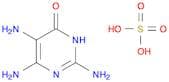 4(1H)-Pyrimidinone, 2,5,6-triamino-, sulfate (1:1) (9CI)