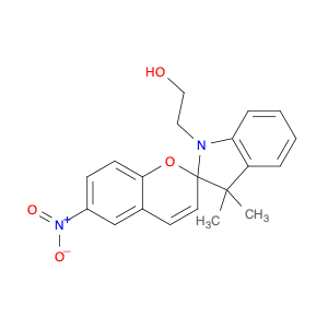 2-(3',3'-Dimethyl-6-nitrospiro[chromene-2,2'-indolin]-1'-yl)ethanol