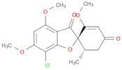 (2S,6'R)-7-chloro-2',4,6-trimethoxy-6'-methyl-3H-spiro[1-benzofuran-2,1'-cyclohexan]-2'-ene-3,4'-d…