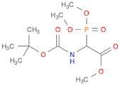 methyl 2-dimethoxyphosphoryl-2-[(2-methylpropan-2-yl)oxycarbonylamino]acetate