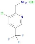 [3-Chloro-5-(trifluoromethyl)-2-pyridyl]methylamine HCl