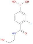N-(2-Hydroxyethyl) 4-borono-2-fluorobenzamide