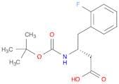 Boc-(r)-3-amino-4-(2-fluoro-phenyl)-butyric acid