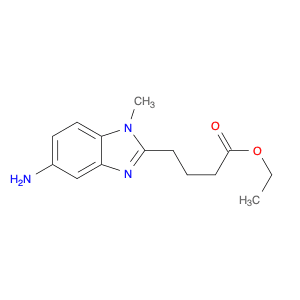 1-Methyl-5-amino-1H-benzimidazole-2-butanoic acid ethyl ester