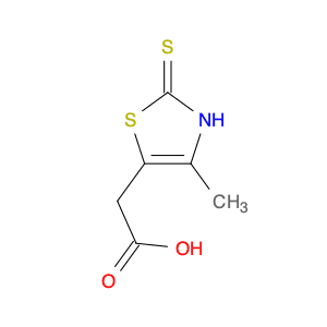 2,3-Dihydro-4-methyl-2-thioxo-5-thiazoleacetic acid