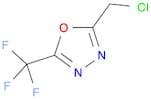 2-(chloromethyl)-5-(trifluoromethyl)-1,3,4-oxadiazole