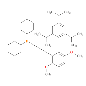 2-(Dicyclohexylphosphino)3,6-dimethoxy-2′,4′,6′-triisopropyl-1,1′-biphenyl